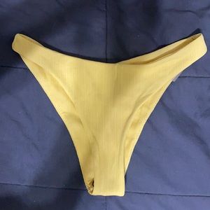 yellow bikini bottoms